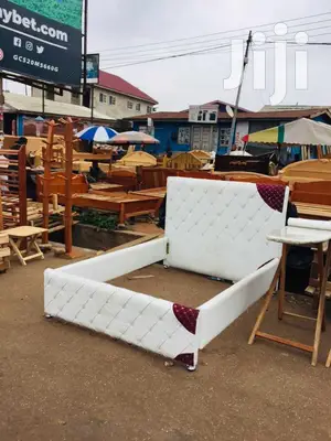 Leather Double Bed Promo