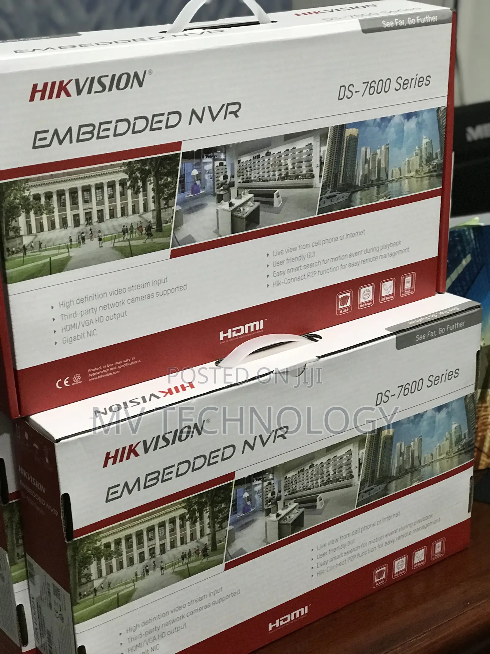 HIKVISION DS-7608NI-K1/8P(B)8 Channel Network Video Recorder