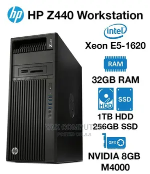 Desktop Computer HP Z440 32GB Intel Xeon HDD 2T