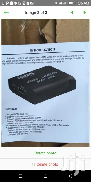 HDMI Video Capture Card 4k