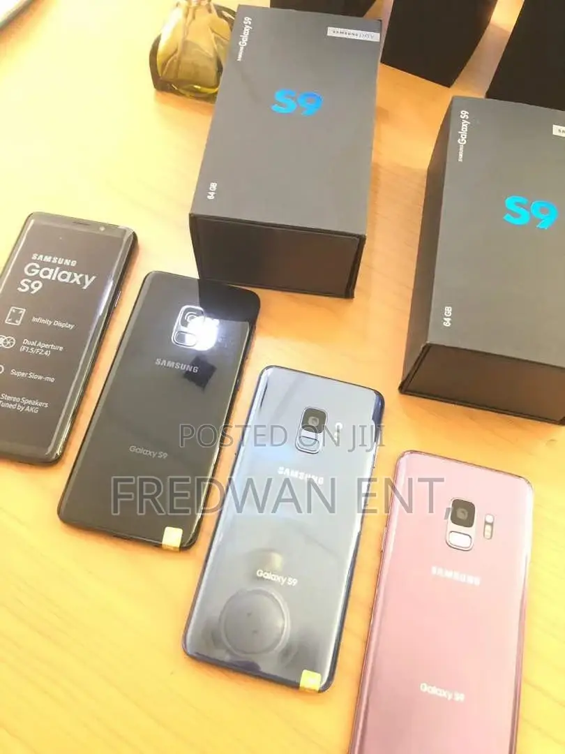 New Samsung Galaxy S9 64 GB Black
