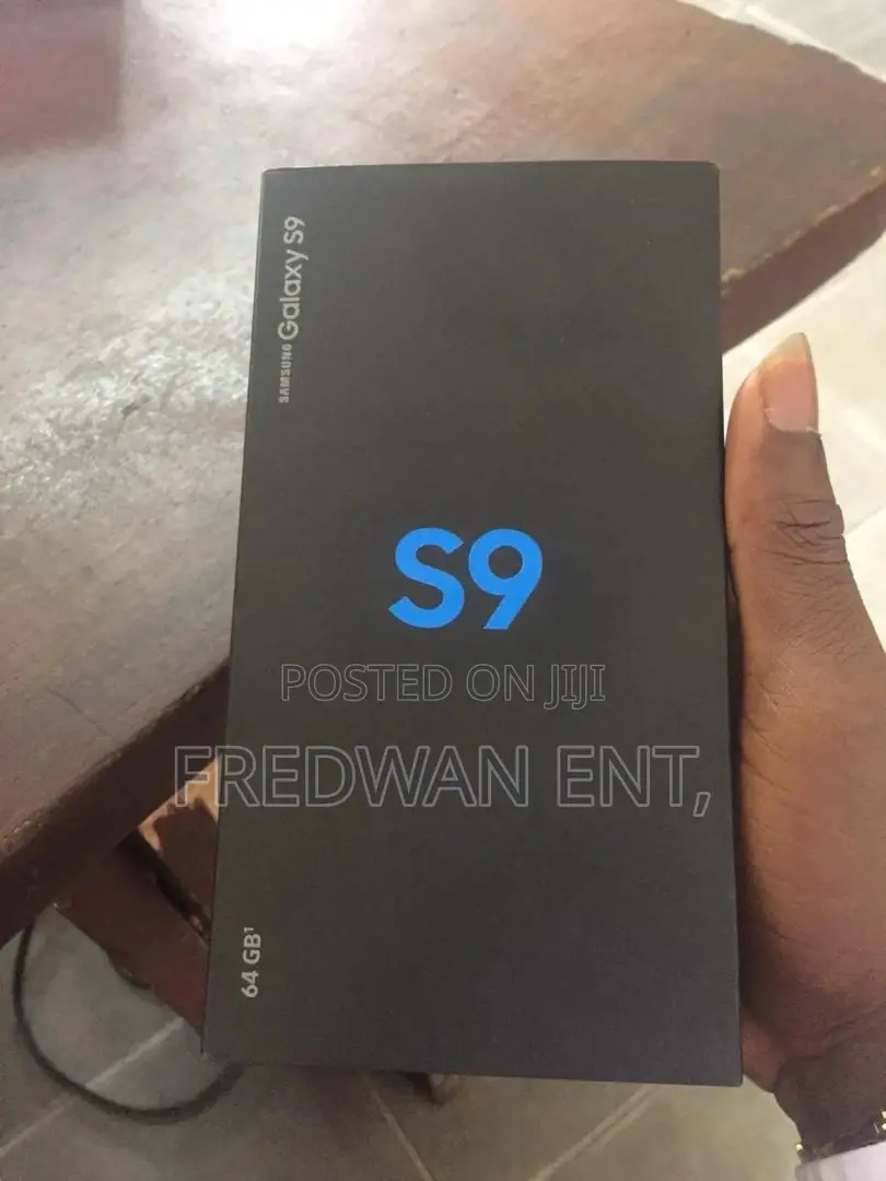 New Samsung Galaxy S9 64 GB Black