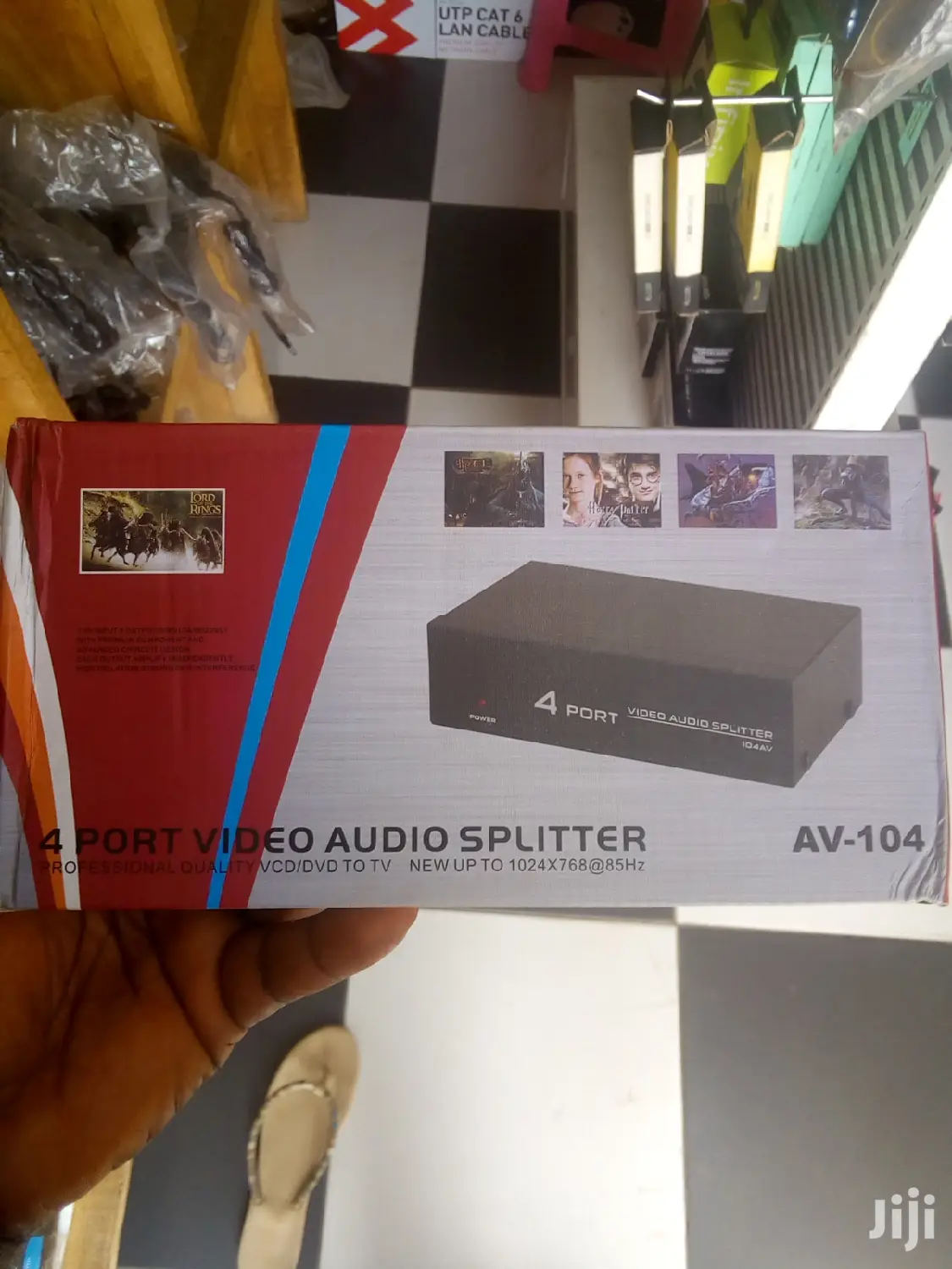 Video Audio Splitter 4port