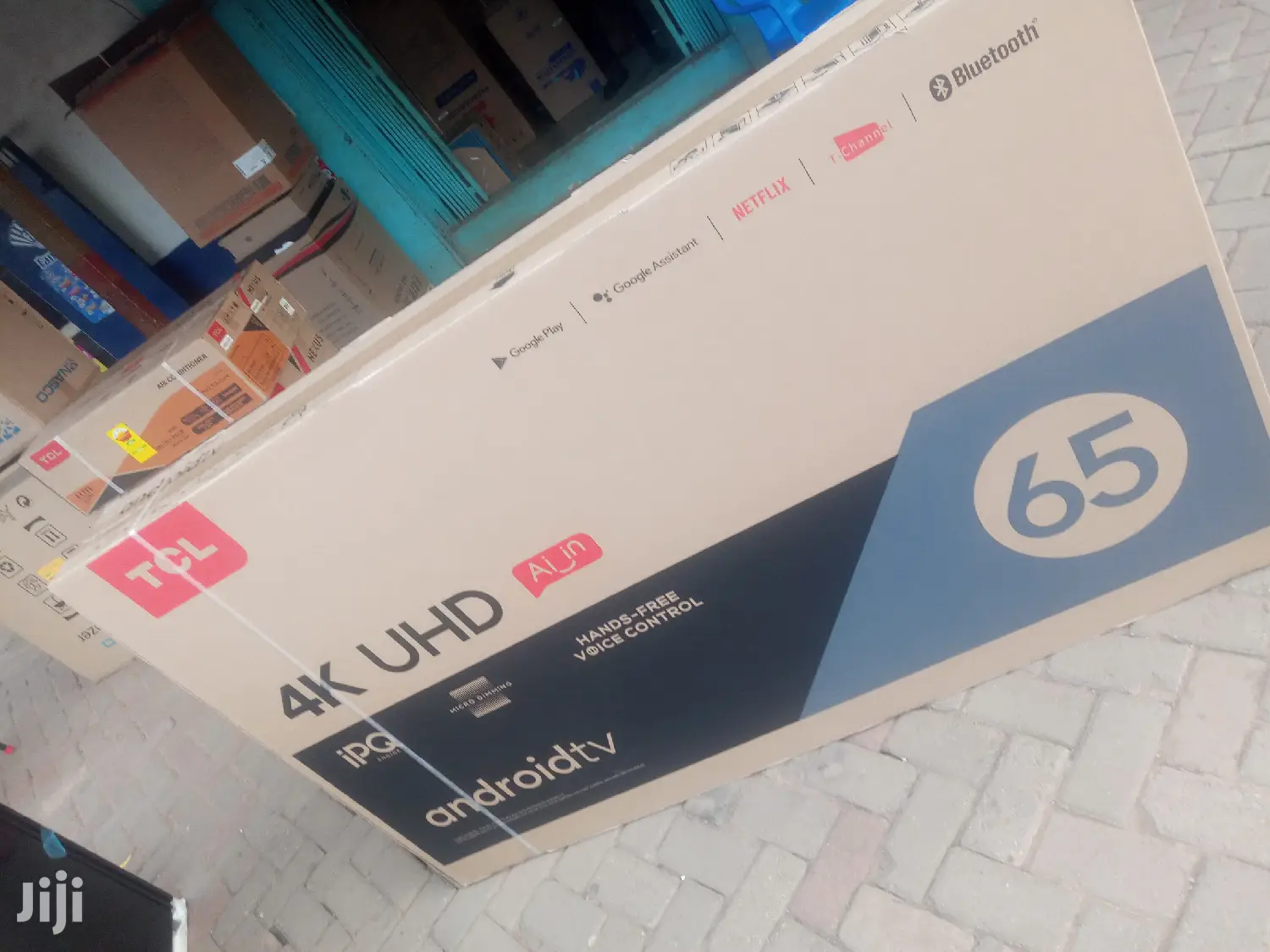 Tcl 65" Flameless Uhd Smart(Andriod) Satellite Led Tv