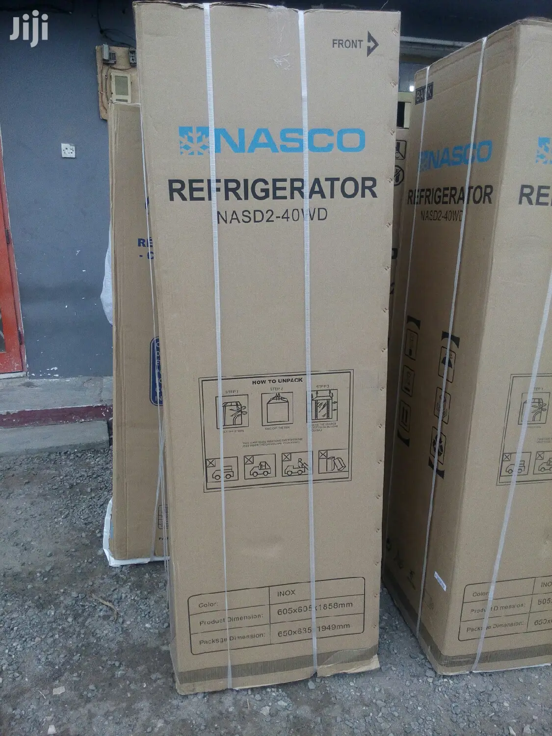 ~Secure Day Nasco 309 Ltr Bottom Freezer Refrigerator Bottom