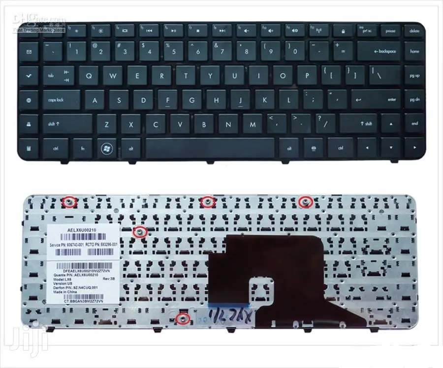 Laptop Keyboard For HP Pavilion DV6-3000 DV6-4000