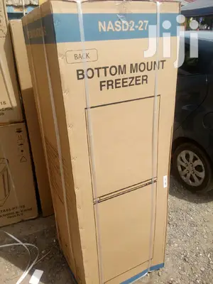 Nasco NASD2-27 200litre Double Door Bottom Freezer Fridge