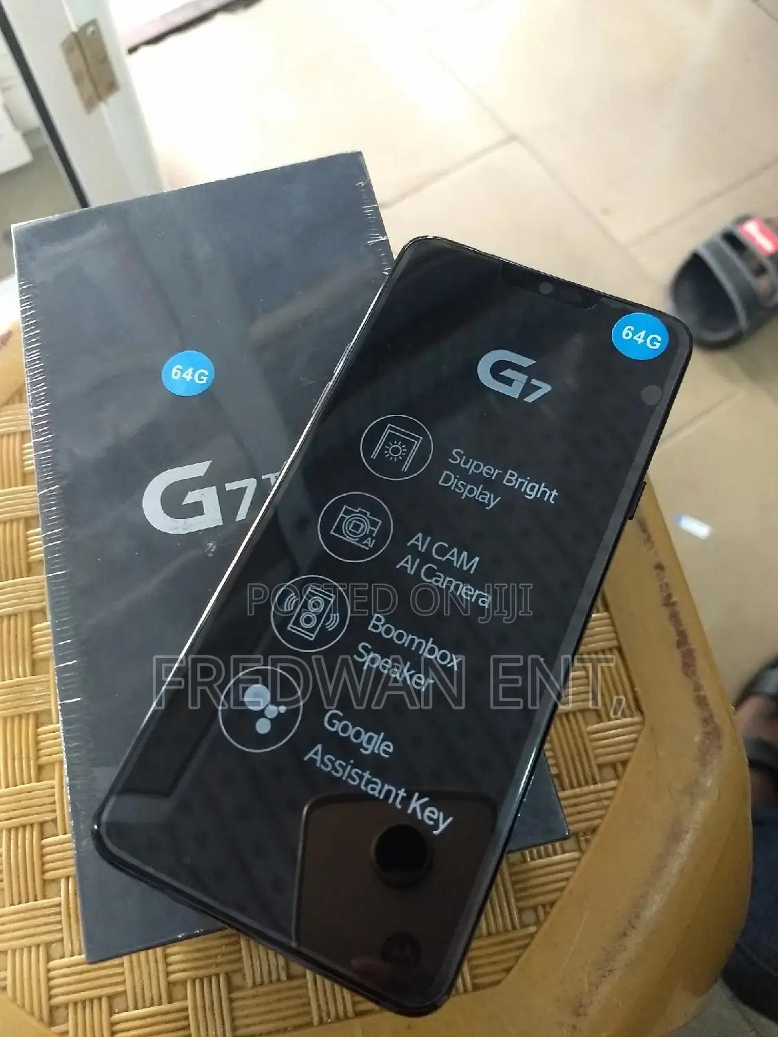 New LG G7 ThinQ 64 GB Black