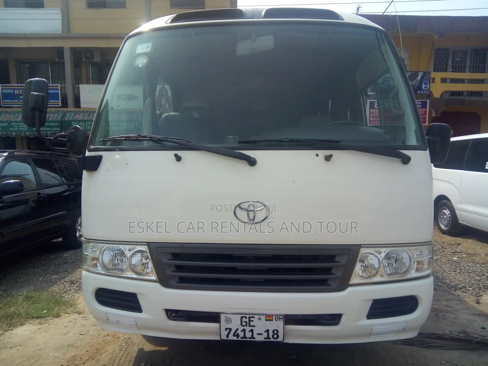 Toyota Coaster Bus 30 Seater for Rentals