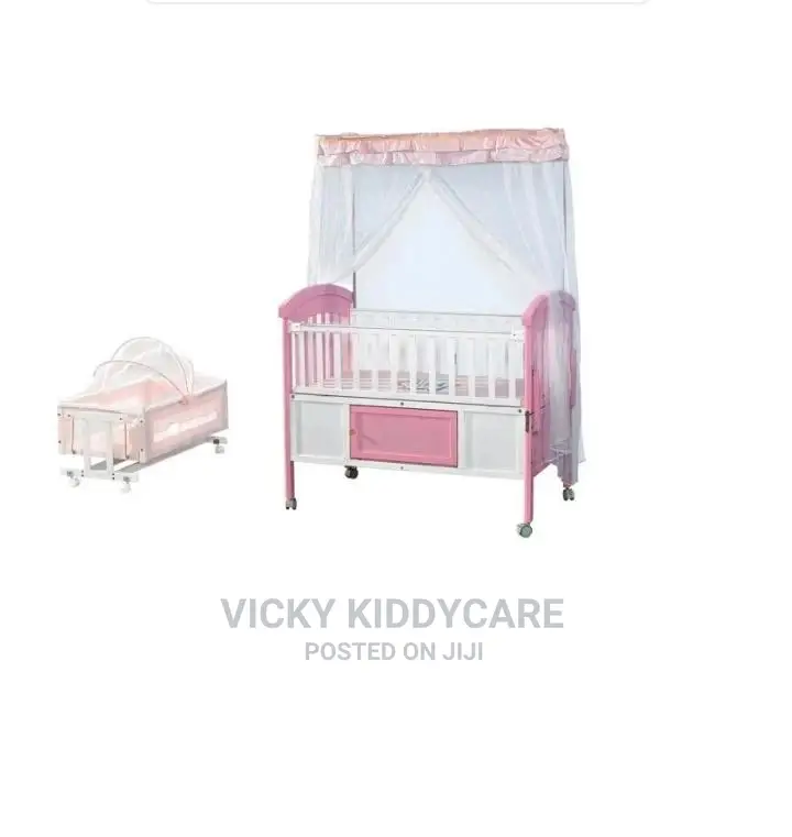 Baby Einbob Wooden Cot With Drawers