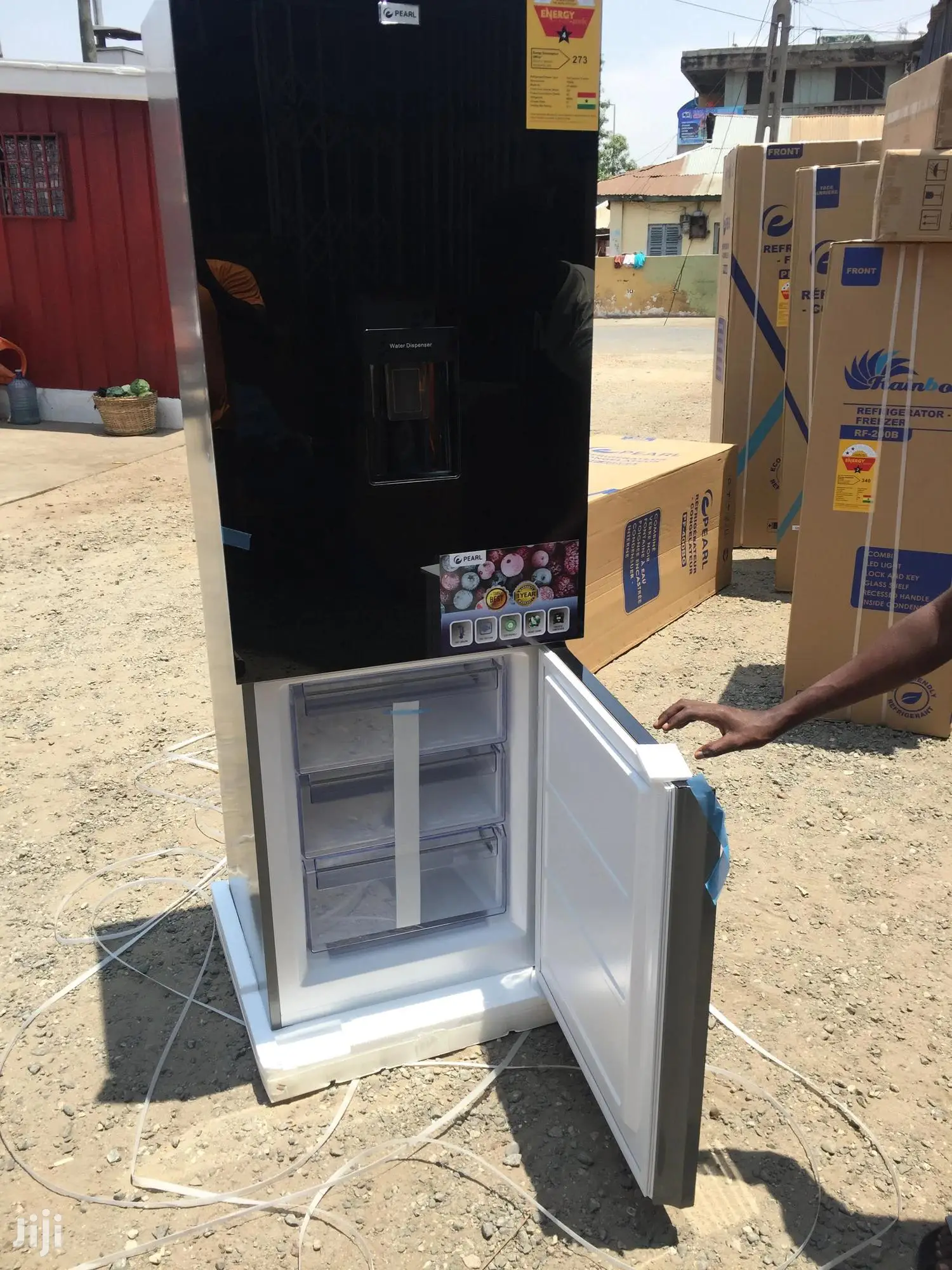 Enjoy Water All Day+Pearl 309 L Double Door Down Freezer*