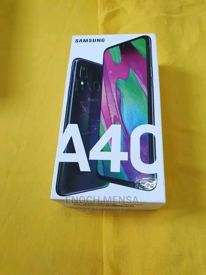 New Samsung Galaxy A40 64 GB Black