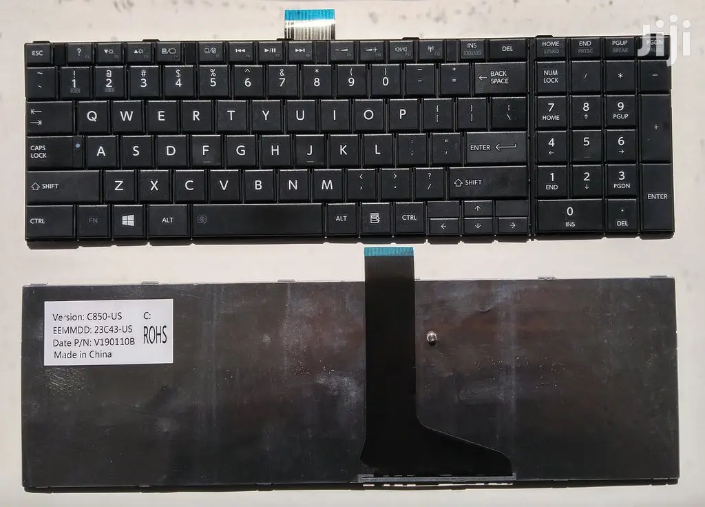 New Keyboard For Toshiba Satellite C850 C850D Series Laptop