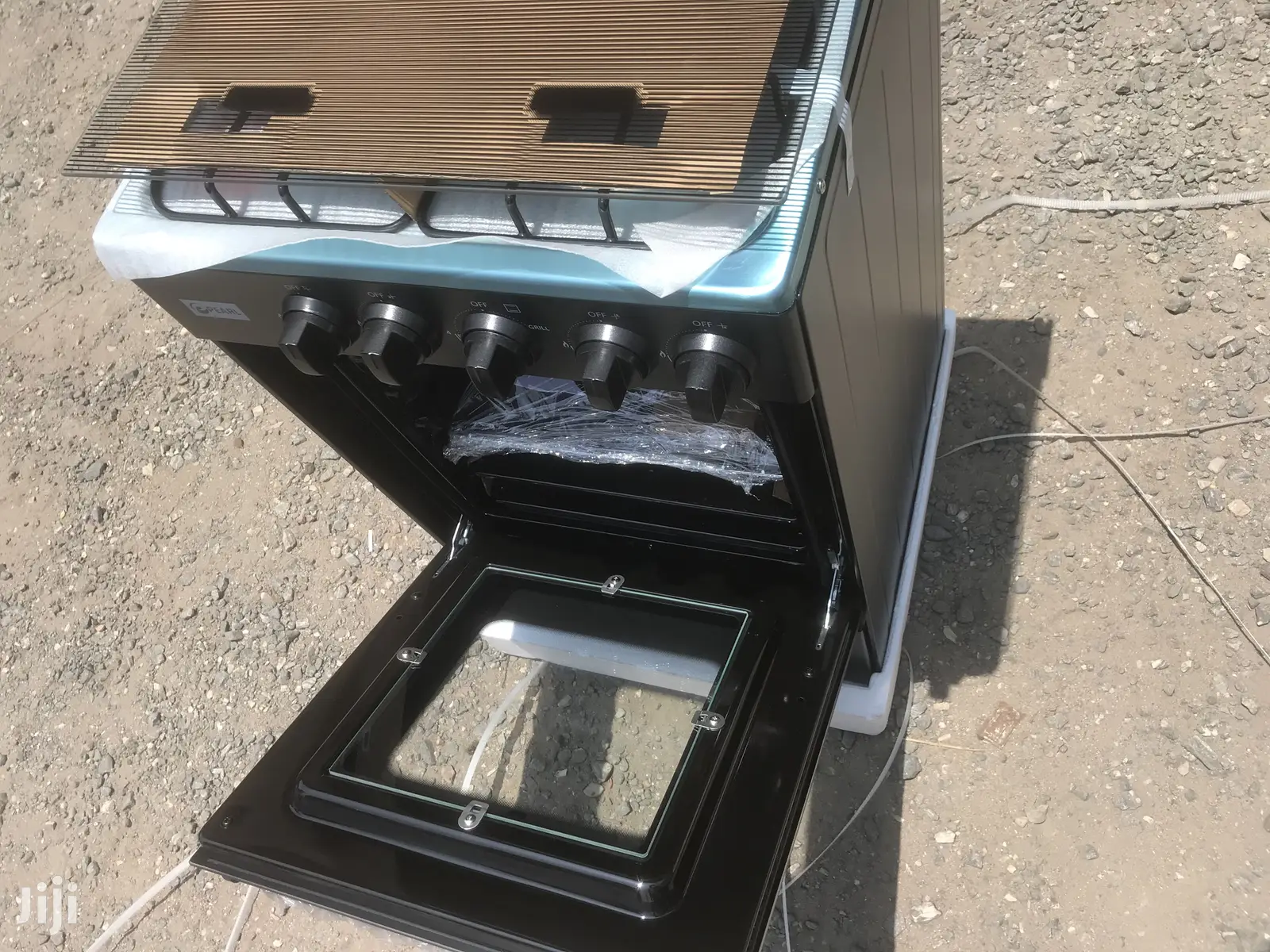 Glass Top Pearl 4 BURNER GAS COOKER