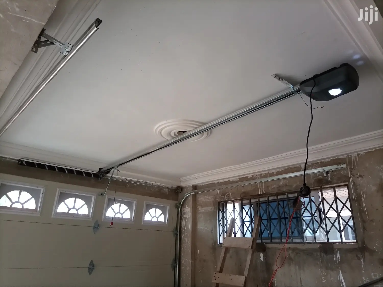 Fanlight Garage Door Installation