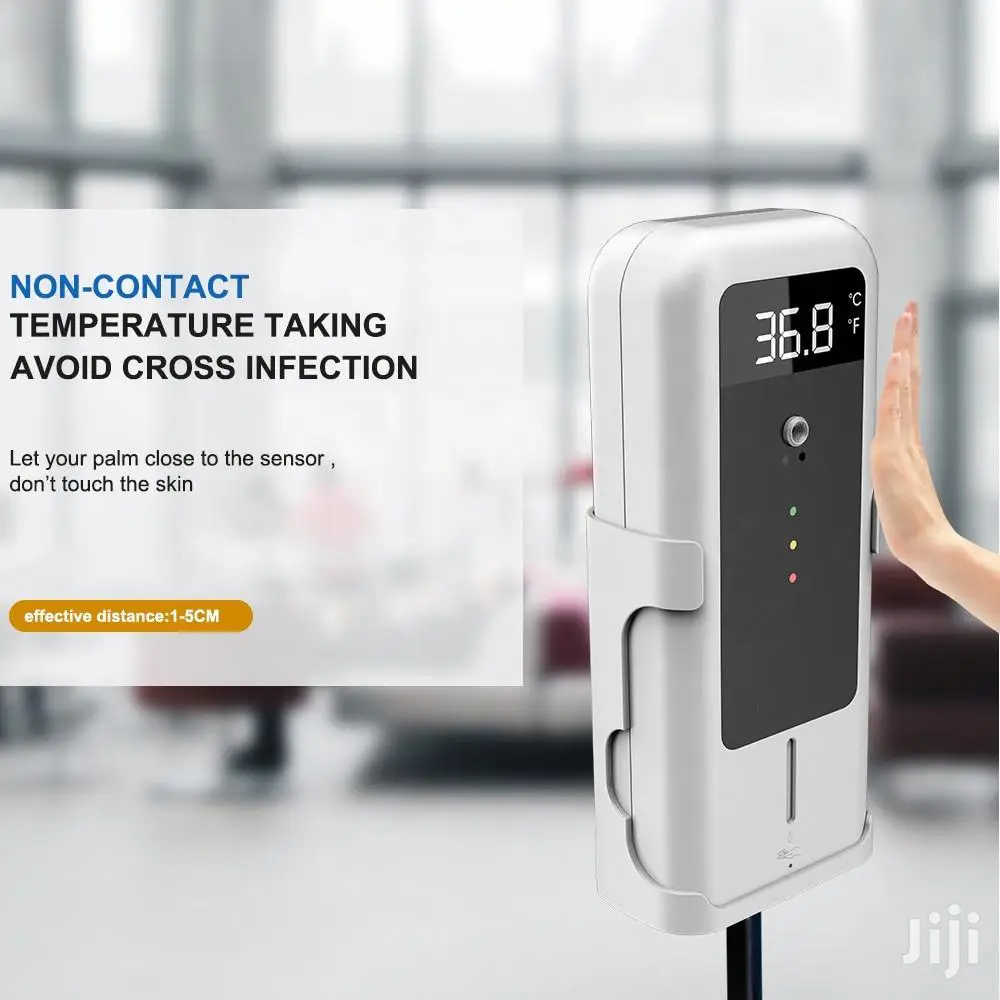 Non-Contact Temperature Reader and Soap Dispenser