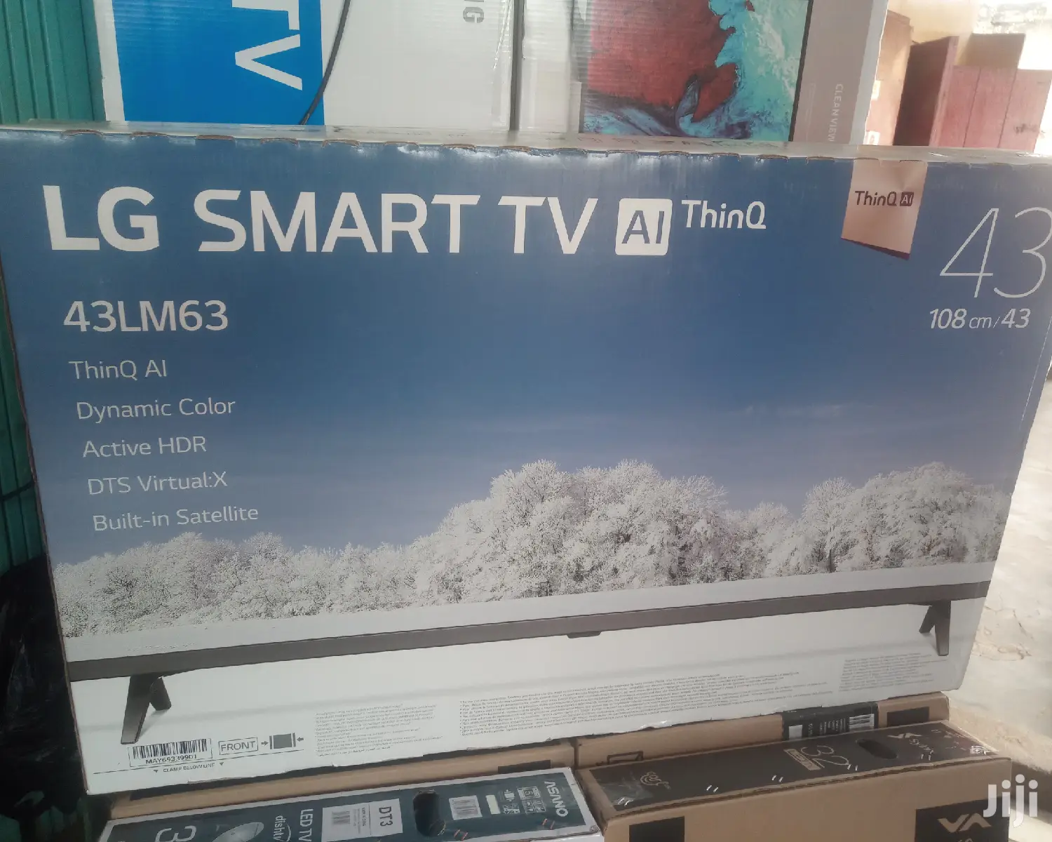 Lg 43" Smart(43lm6370) Satellite Digital Led Tv