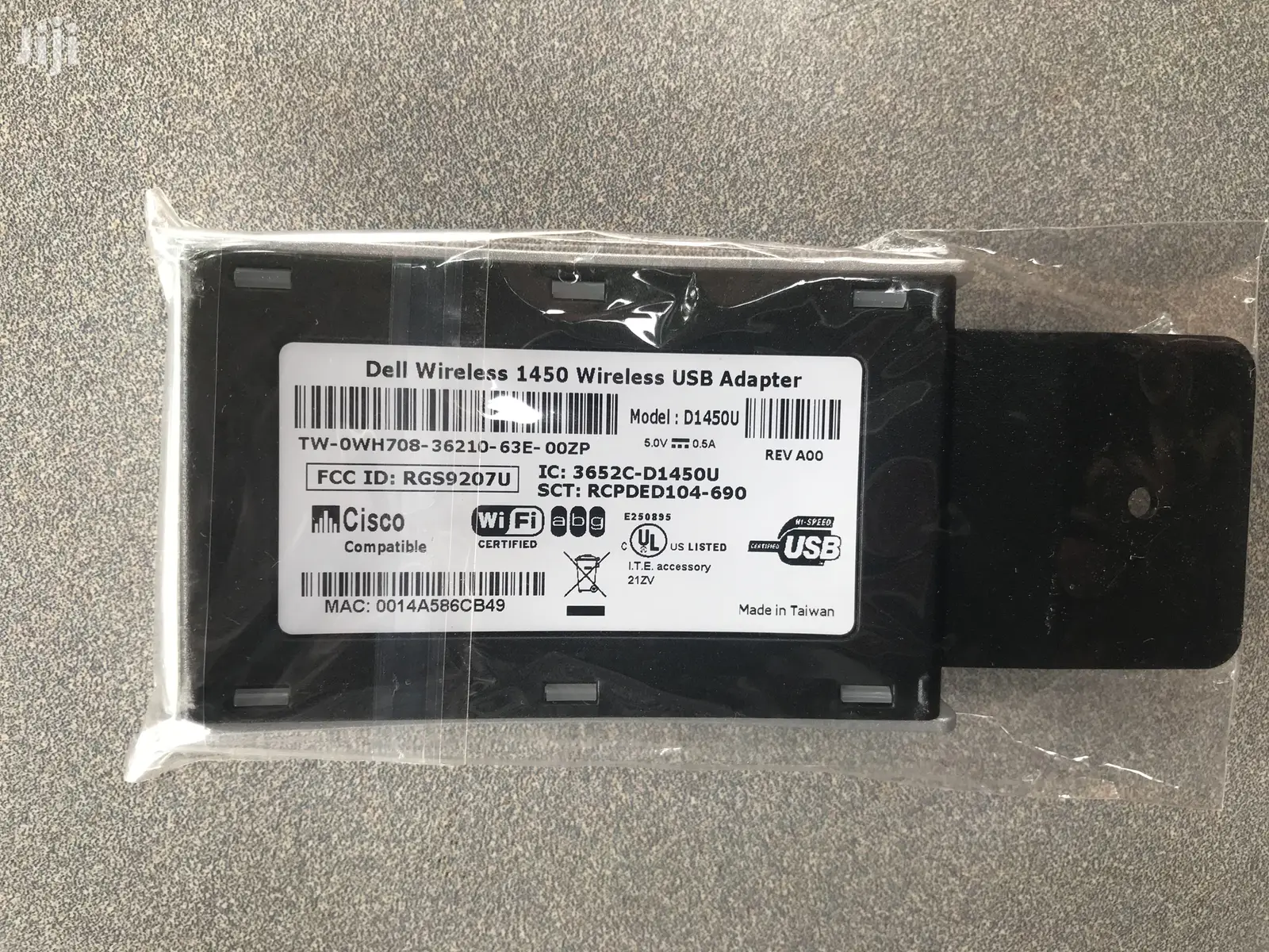 Genuine Dell Wireless 1450 USB Adapter (802.11 a/B/G)