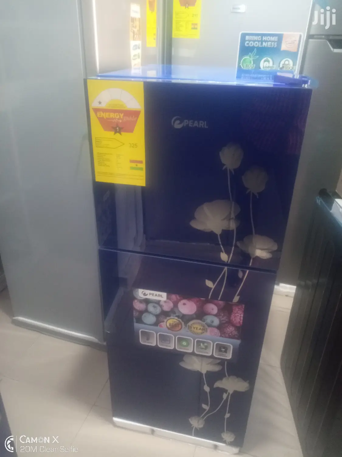 Pearl 95ltr Double Door Refrigerator