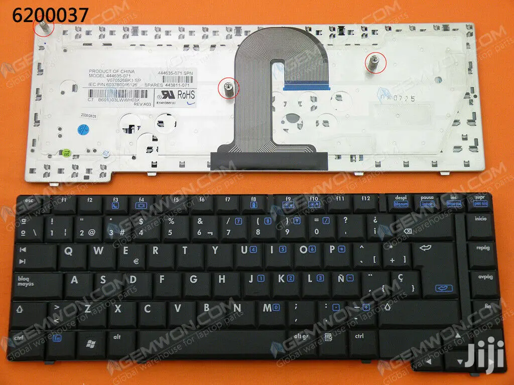 Keyboard For HP Compaq 6710s 6710b 6715b 6715s 6510b 6510s