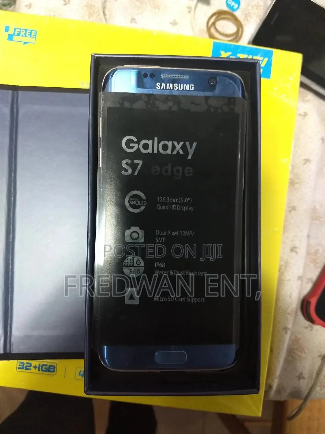 New Samsung Galaxy S7 edge 32 GB Black