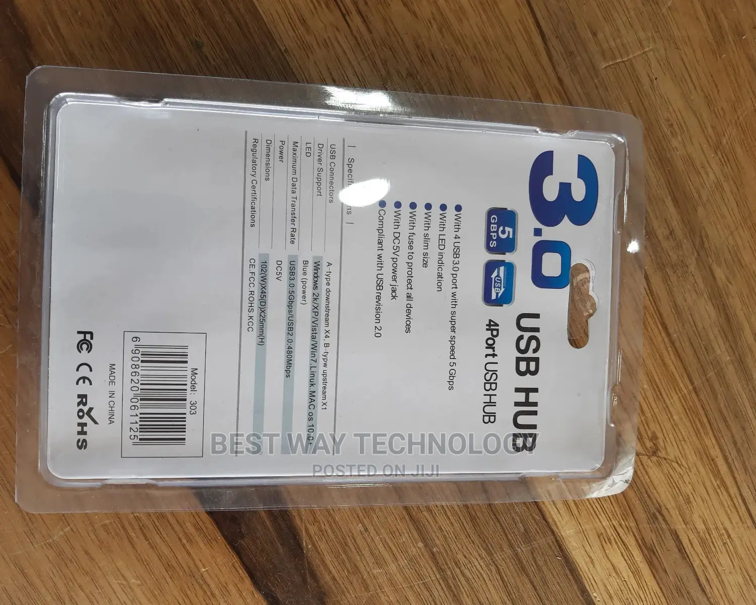 Usb Hub 3.0 With 4port