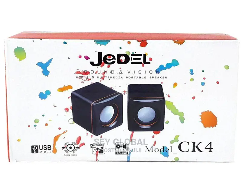 Jedel Ck4 USB Mini Stereo Portable Speakers 2.0