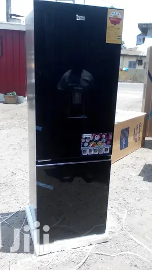 Superb Pearl 400b Black Mirror Bottom Freezer Fridge