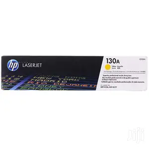 Slide 1 Of 2 HP 130A Yellow Original Laserjet Toner Cartri