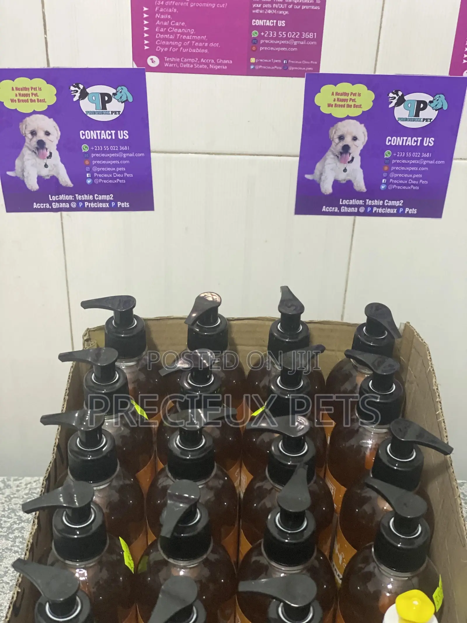 Repellant Shampoo for Ticks and Fleas