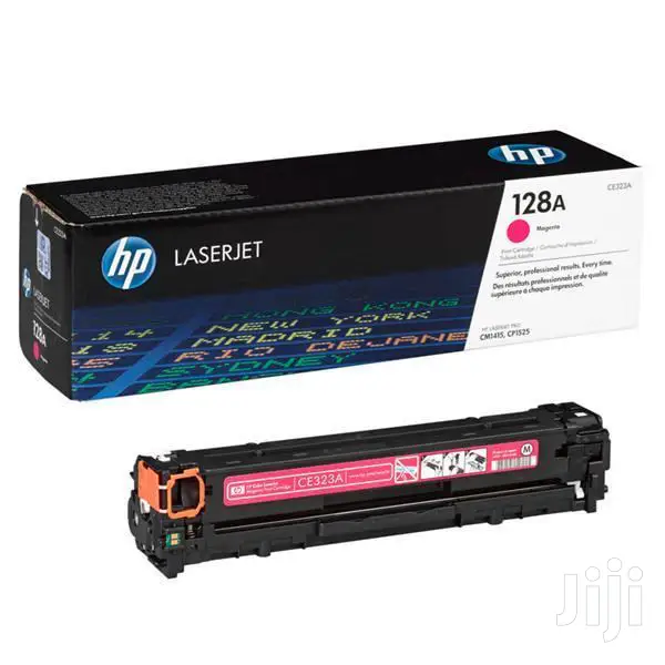 HP 128A Magenta Original Laserjet Toner Cartridge, CE323A