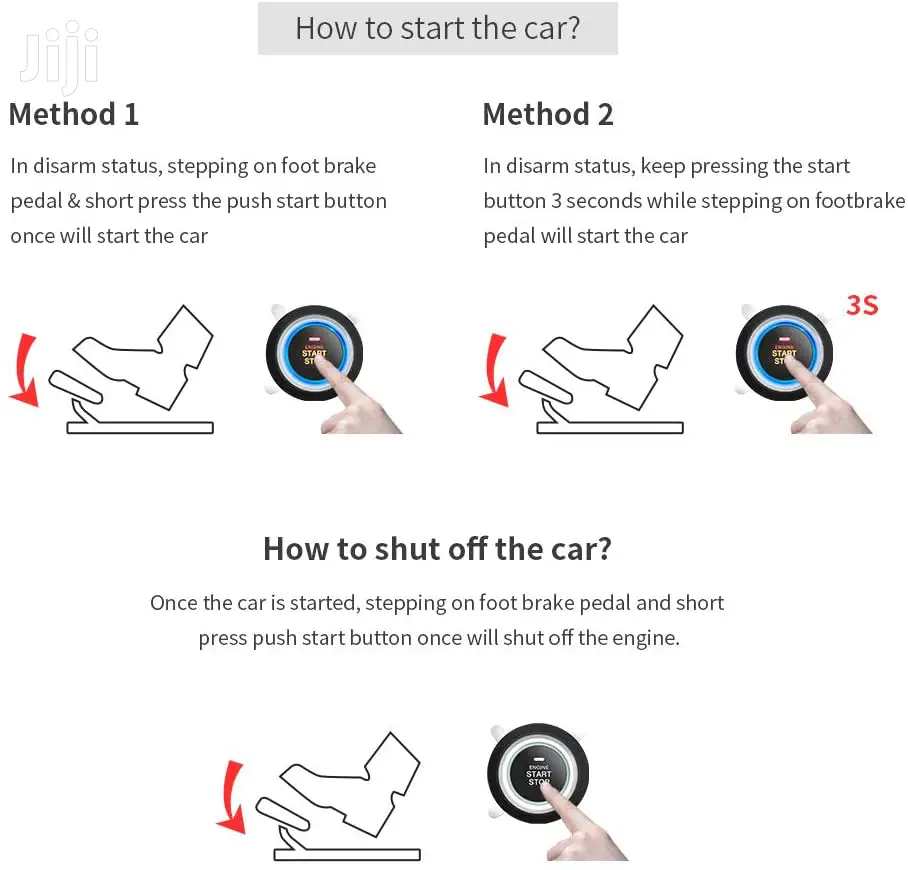Push Start/Remote Start/Pke Sys
