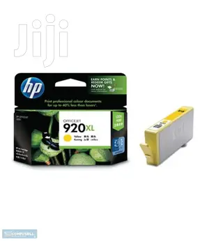 HP 920XL Yellow Officejet Ink Cartridge (CD974A)