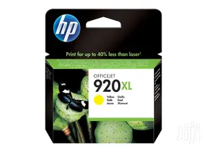 HP 920XL Yellow Officejet Ink Cartridge (CD974A)