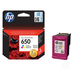 HP 650 Tri-color Ink Cartridge (CZ102A)