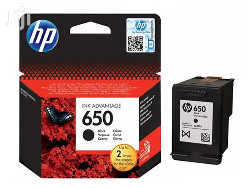 HP 650 Black Ink Cartridge (CZ101A)