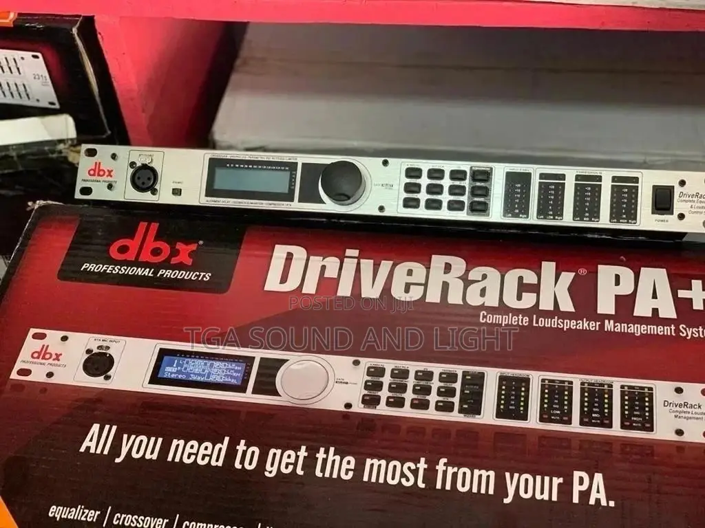 Dbx Driverack Pa+ 2×6 Pa Mgt. Processor With Display/Usb