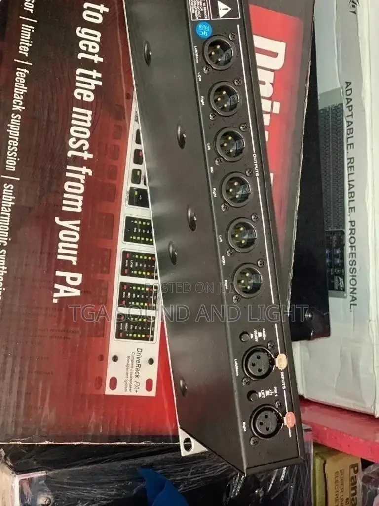 Dbx Driverack Pa+ 2×6 Pa Mgt. Processor With Display/Usb