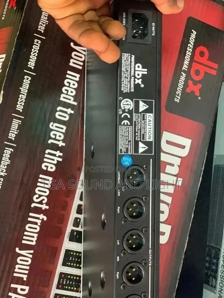 Dbx Driverack Pa+ 2×6 Pa Mgt. Processor With Display/Usb