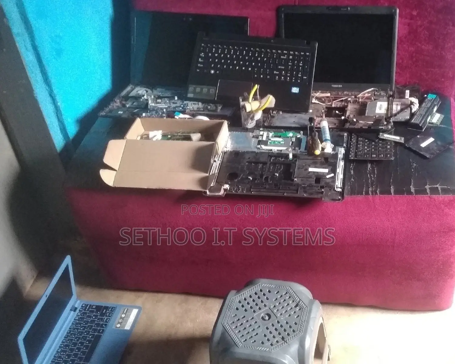 Faulty, Spoiled Laptops With Complete Parts Want
