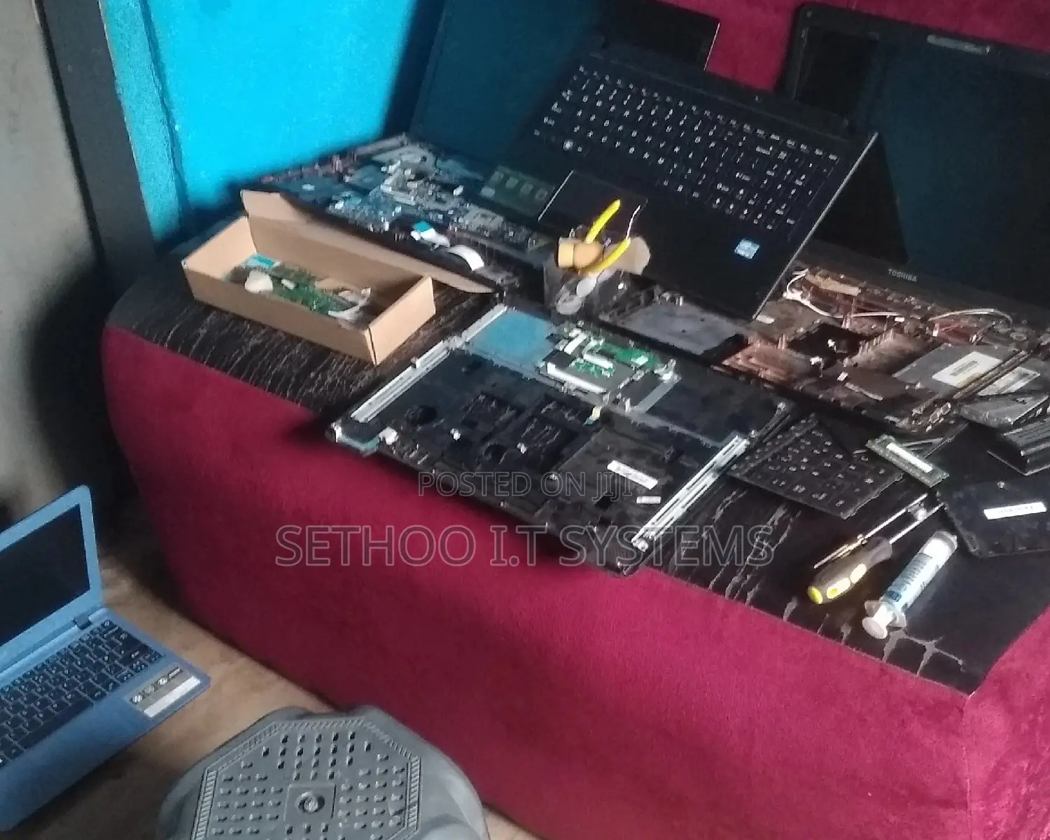 Faulty, Spoiled Laptops With Complete Parts Want