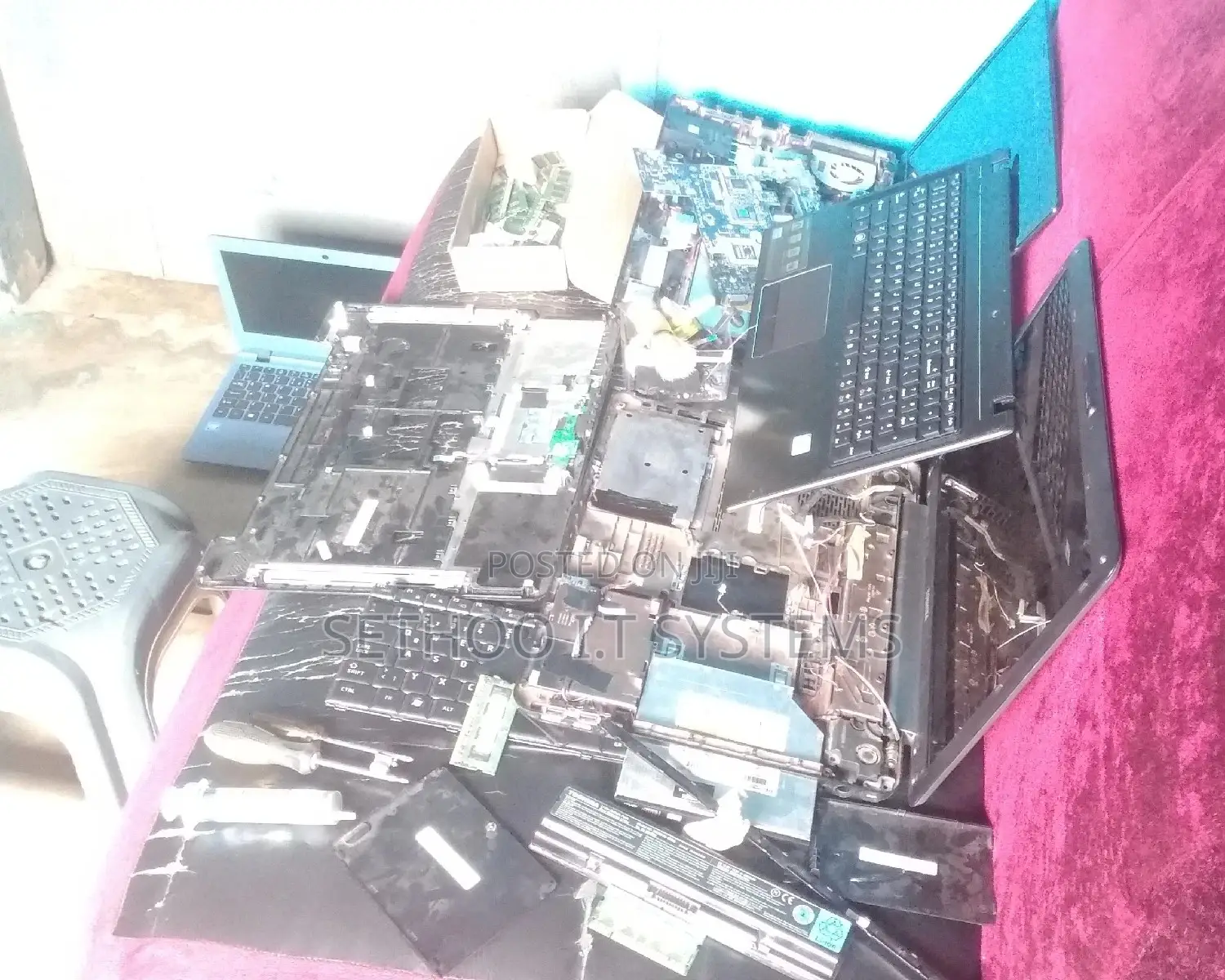 Faulty, Spoiled Laptops With Complete Parts Want