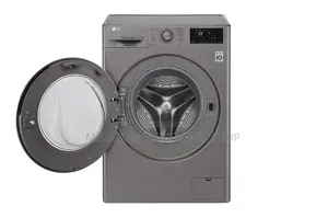 Front Load (Wash Only) Washing Machine 8kg, Silver, Invert