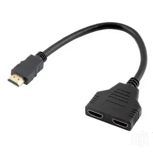 30cm Male to Female HDMI Cables 1 Male to 2 Female Splitter