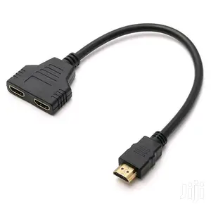 30cm Male to Female HDMI Cables 1 Male to 2 Female Splitter