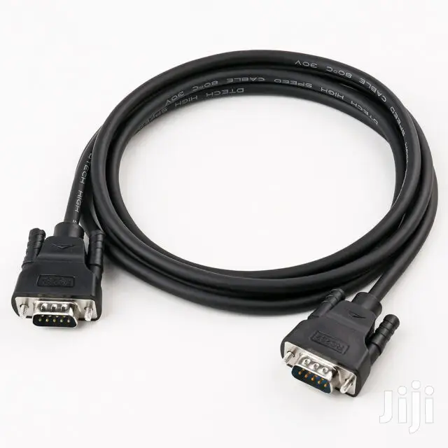 1.5m Db9 Male to Male Serial Db9 Rs232 9 Pin Data Cable