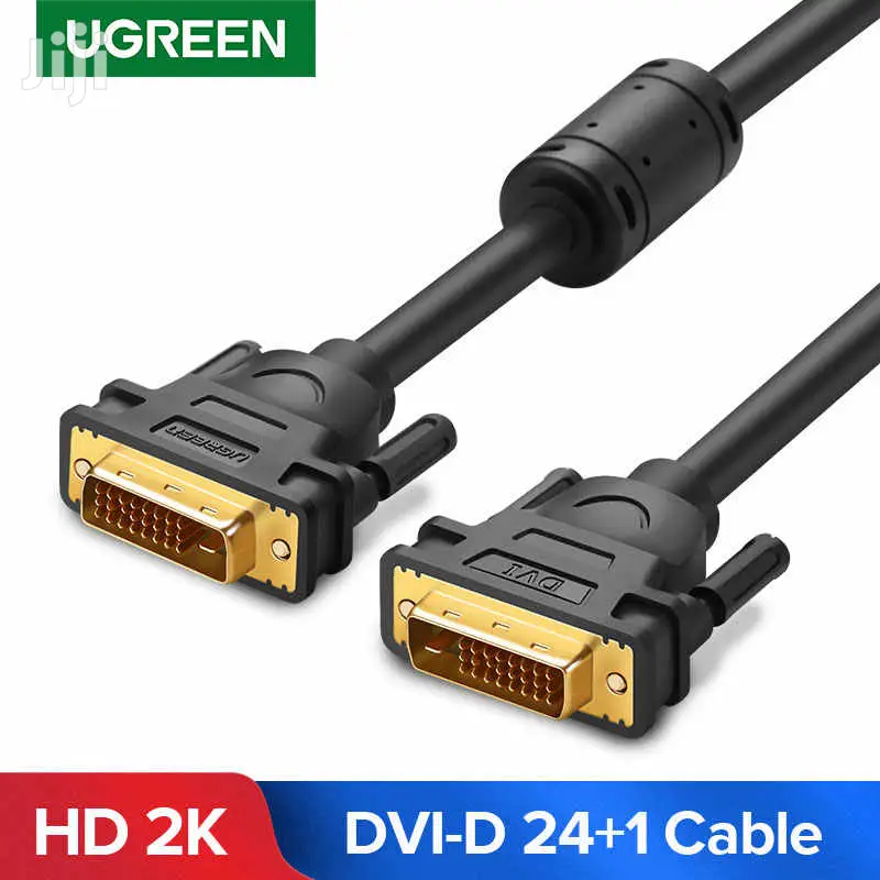 5m DVI 24+1 Male to Male Monitor Cable - Dual Link Cable