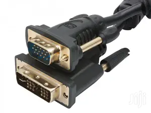 Dvi-I Male to Vga Male 15 Pin Video Cable 5m