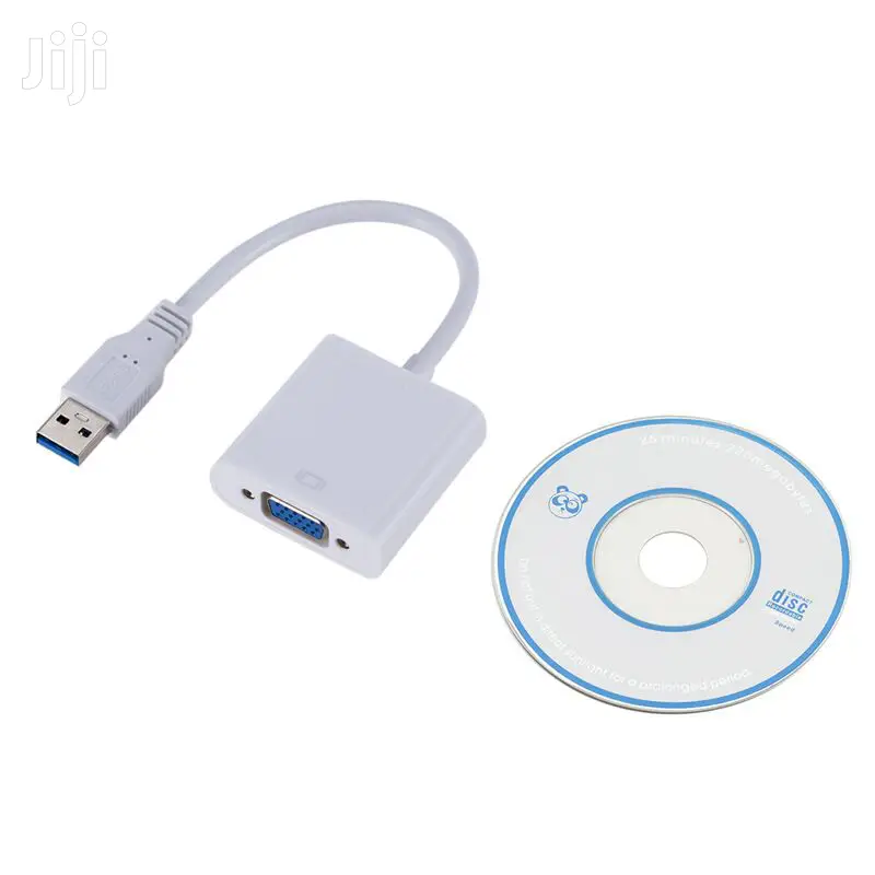 USB 3.0 Type a Male to VGA Female 1080p Cable With Driver