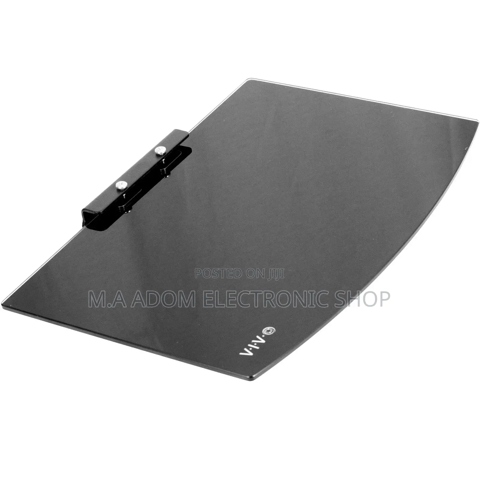 VIVO Floating Wall Mount Tempered Glass Shelf for DVD